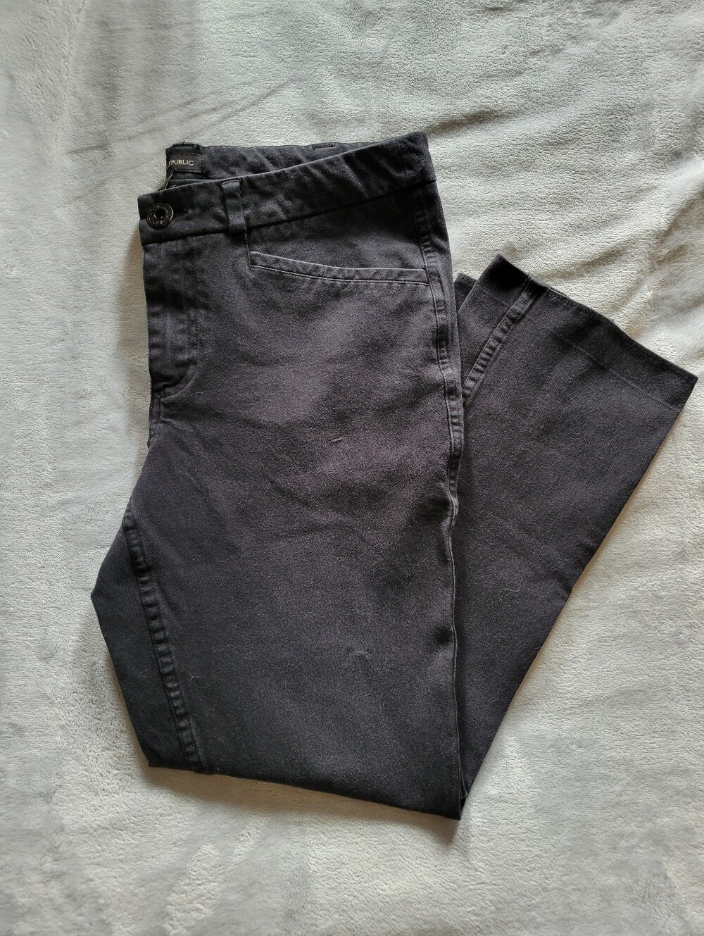 Banana Republic|  Cropped Skinny Jeans - Black